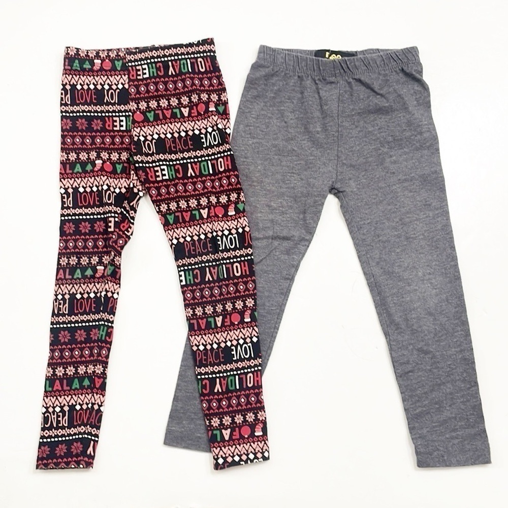 Holiday Time/Lee little girls leggings